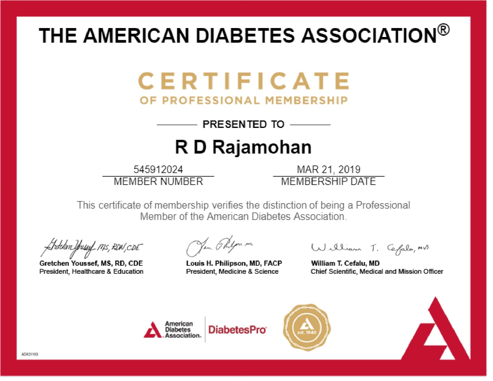ADA-member-certificate